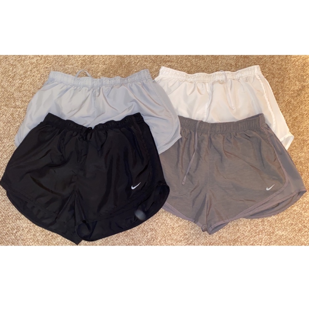 Lot of 4 Nike Tempo Dryfit Shorts